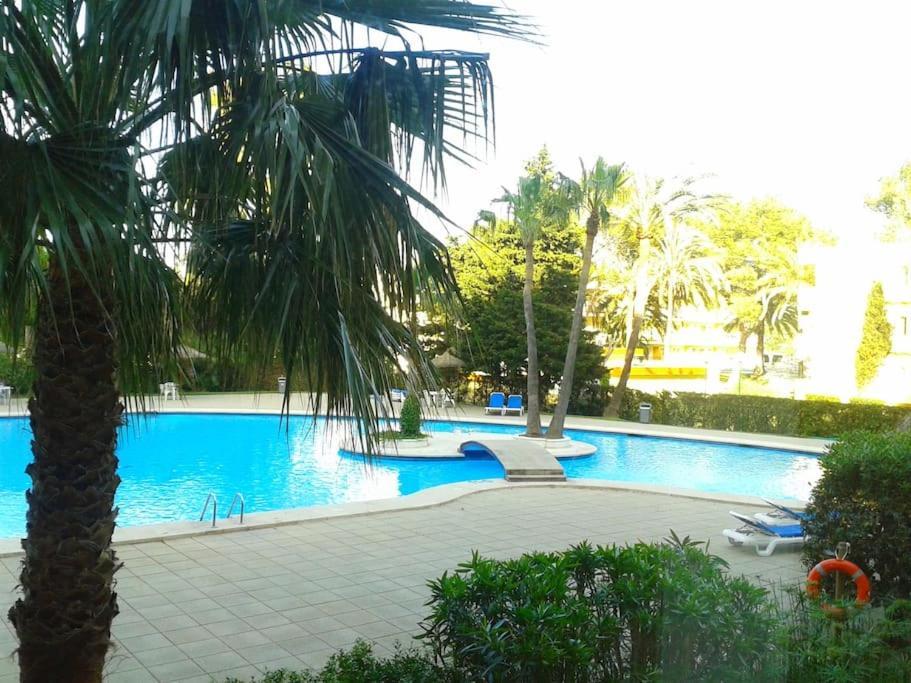 Piso Moderno Con Piscina Siesta 2 Apartment Port de Alcudia  Exterior foto